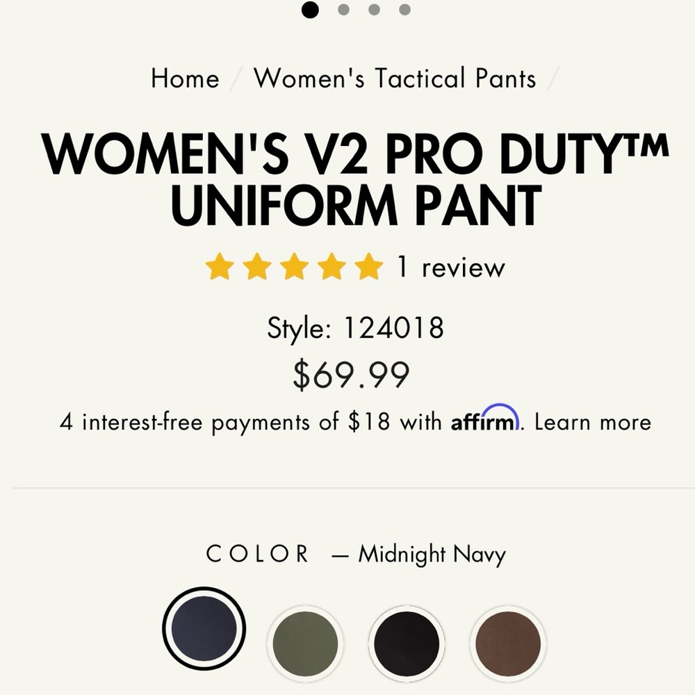First Tactical V2 Pro Duty Pants - Picture 5 of 9